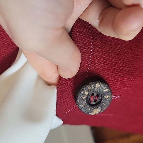 Vintage Red Pocket Dress - Picture 5 of 14